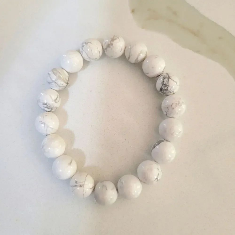 New Howlite healing bracelet